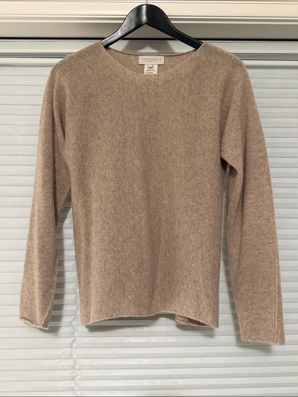 Merino Wool Blend Sweater (beige)